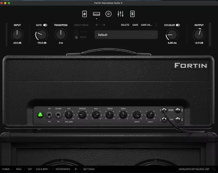 Neural DSP Fortin Nameless Suite X